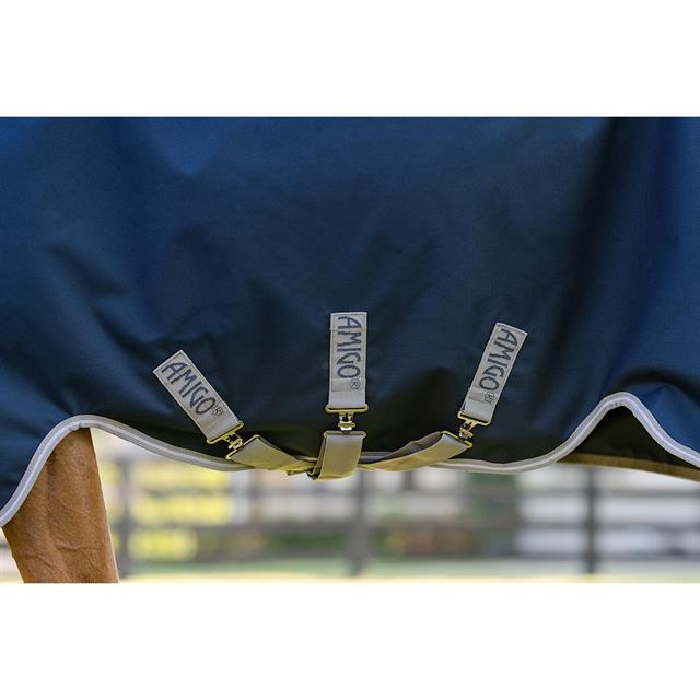 Couverture de pluie Amigo 1200D 50 g Horseware Bleu foncé-gris