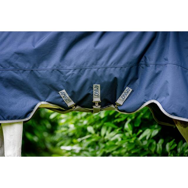 Couverture de pluie Amigo 1200D XL 0 g Horseware Bleu foncé-gris
