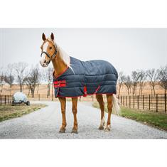 Couverture D’Écurie Amigo Mio 150gr Horseware Bleu foncé-rouge
