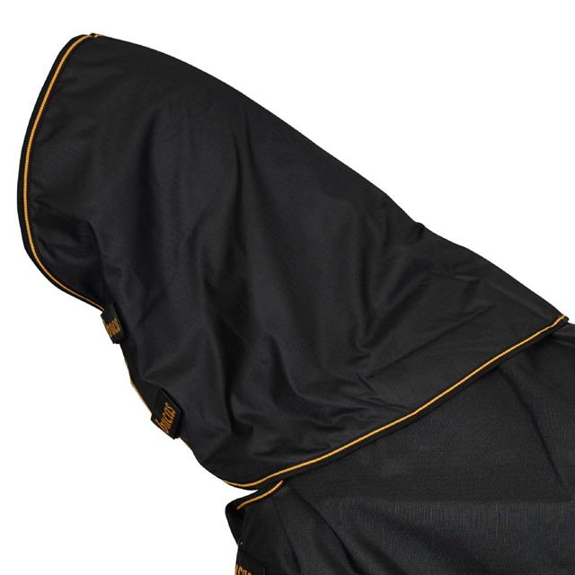 Couverture Irish Turnout Full Neck 50g Bucas Noir-doré