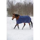 Couverture Irish Turnout Light 50g poney Bucas Bleu foncé-doré