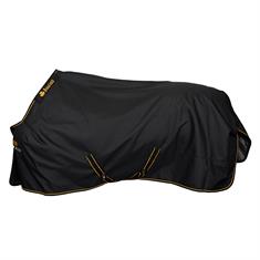 Couverture Irish Turnout Light 50g poney Bucas Noir-doré