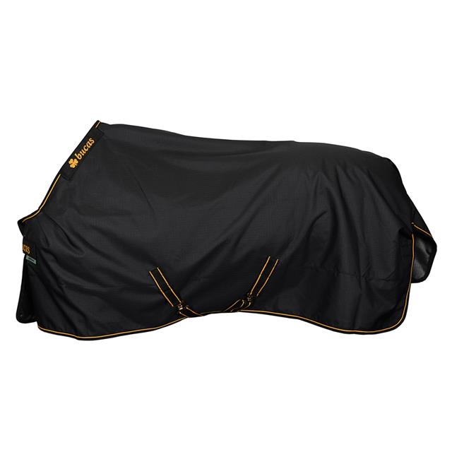 Couverture Irish Turnout Light 50g poney Bucas Noir-doré