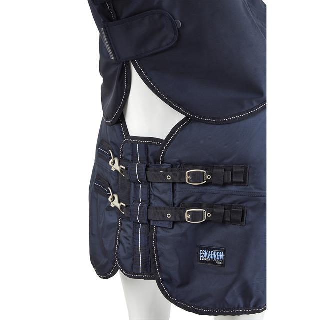 Couverture Omega Fleece Eskadron Bleu foncé
