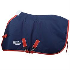 Couverture Poulain Foal 1200D 220g WeatherBeeta Bleu foncé-rouge