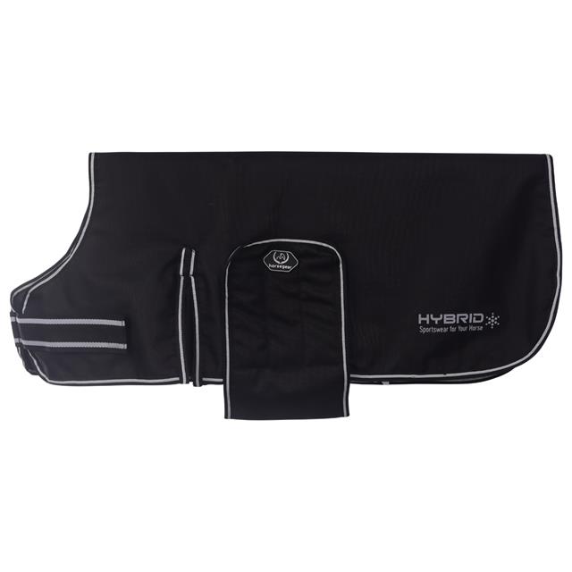 Couverture pour chien HGHybrid 1200D HORSEGEAR Noir