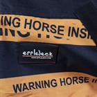 Couverture Warning Horse 200g Epplejeck Noir-orange