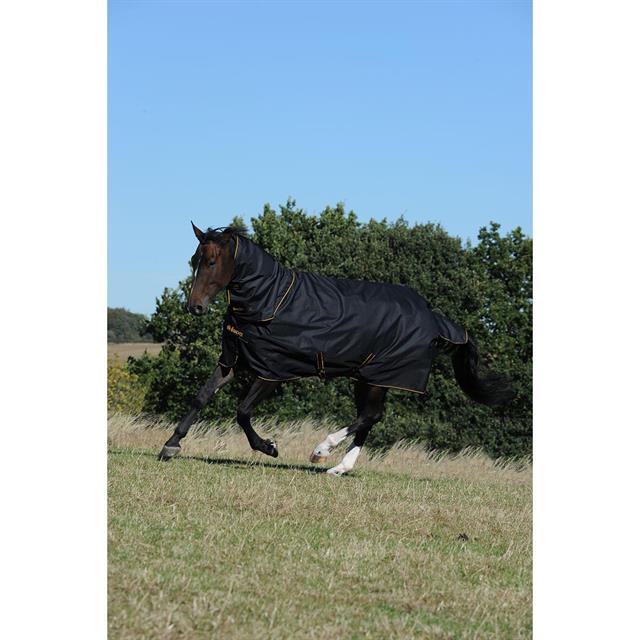 Couvre-cou Irish Turnout Combi 300g Bucas Noir-doré