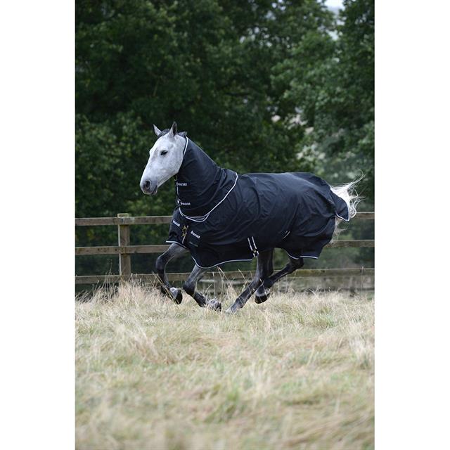 Couvre-cou Trotting Combi Neck Bucas Noir-blanc