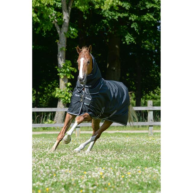 Couvre-cou Trotting Combi Neck Bucas Noir-blanc