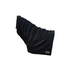 Couvre-cou écharpe polaire pour chevaux Heavy Kentucky Noir