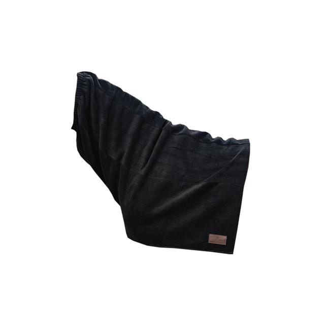 Couvre-cou écharpe polaire pour chevaux Heavy Kentucky Noir