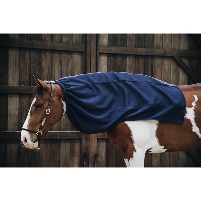 Couvre-cou écharpe polaire pour chevaux Kentucky Bleu foncé