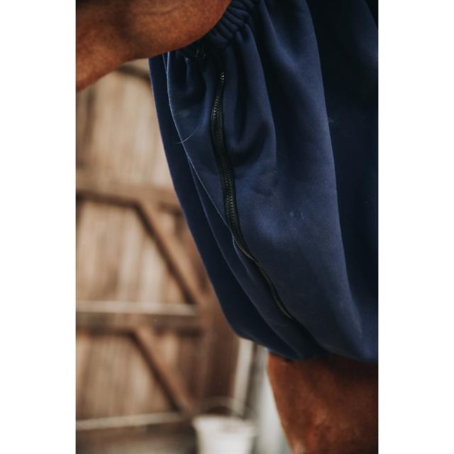 Couvre-cou écharpe polaire pour chevaux Kentucky Bleu foncé