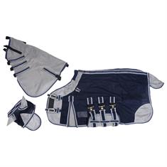 Couvre-reins Anti-Mouches Falabella QHP Bleu