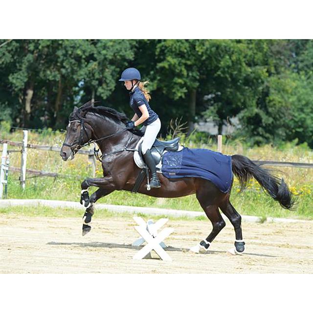 Couvre-reins anti-mouches Training Busse Bleu foncé