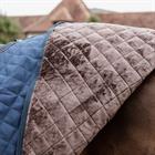 Couvre-reins carré 160 g Kentucky Bleu foncé