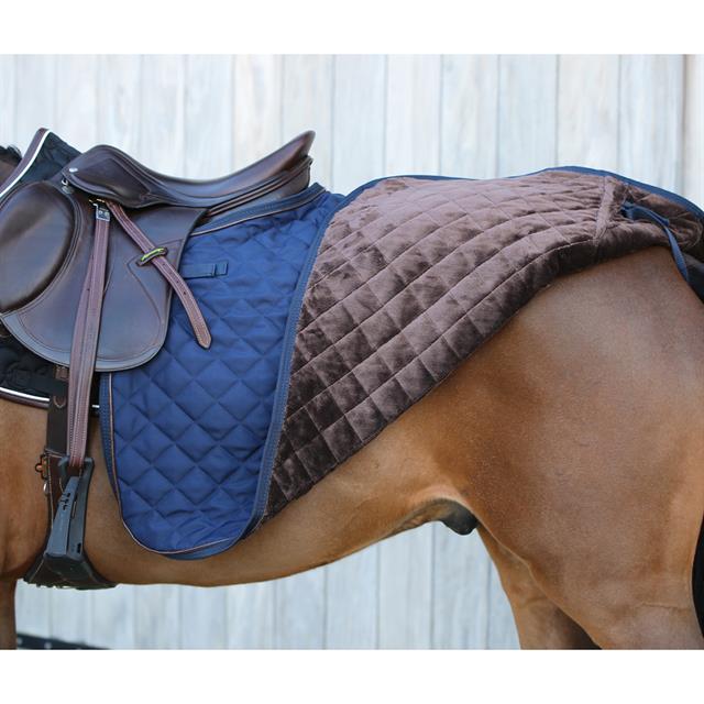 Couvre-reins carré 160 g Kentucky Bleu foncé