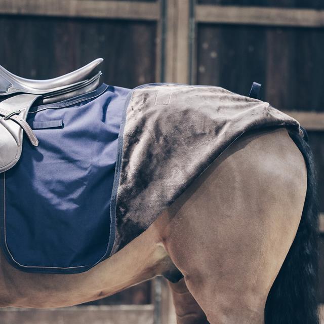 Couvre-reins Carré All Weather 160 g Kentucky Bleu foncé
