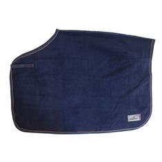 Couvre-reins Carré Heavy Kentucky Bleu foncé