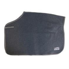 Couvre-reins Carré Heavy Kentucky Gris foncé