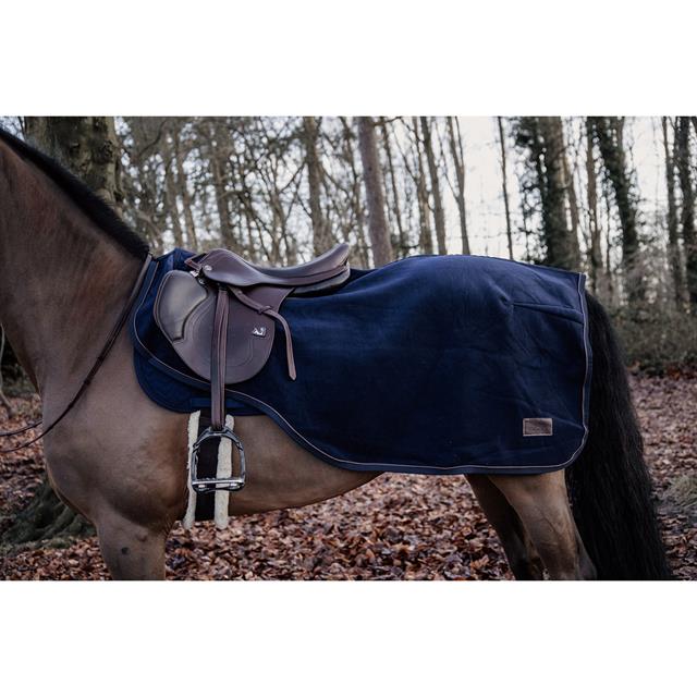 Couvre-reins Heavy Fleece Kentucky Bleu foncé