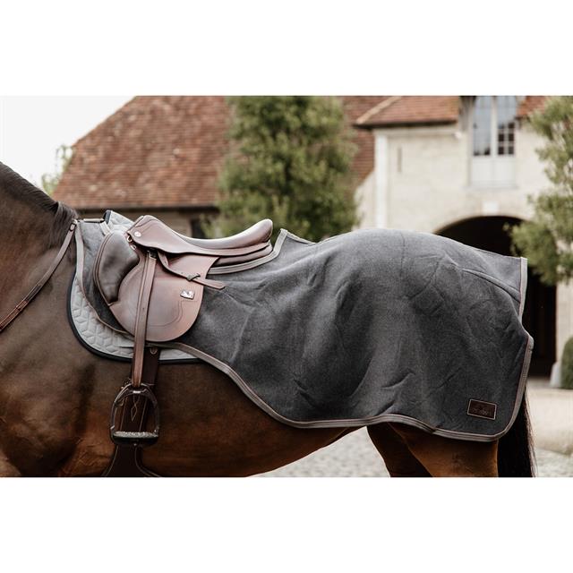 Couvre-reins Heavy Fleece Kentucky Gris