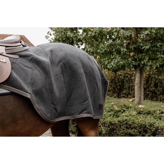 Couvre-reins Heavy Fleece Kentucky Gris