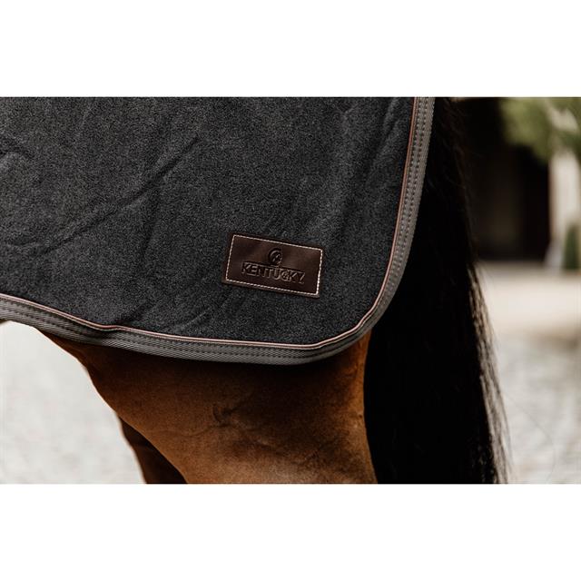 Couvre-reins Heavy Fleece Kentucky Gris