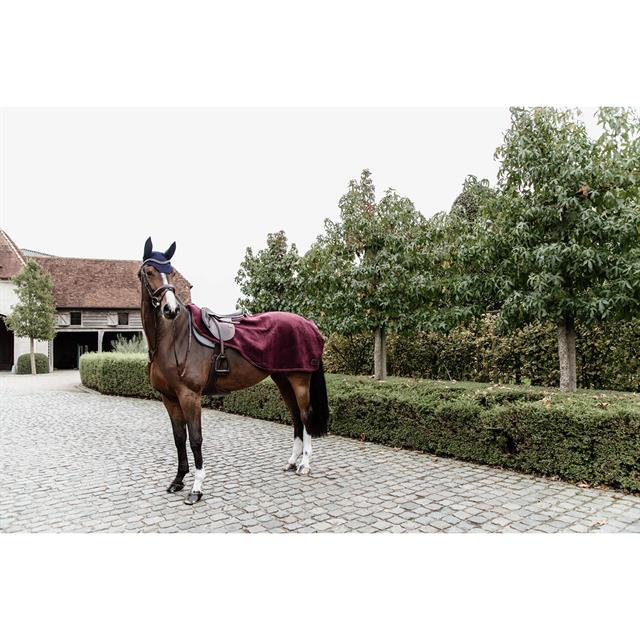 Couvre-reins Heavy Fleece Kentucky Rouge foncé