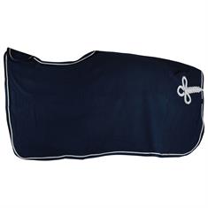 Couvre-Reins Luxe HORSEGEAR Bleu foncé-argenté