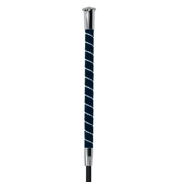 Cravache de dressage EJVelvet Epplejeck Bleu foncé