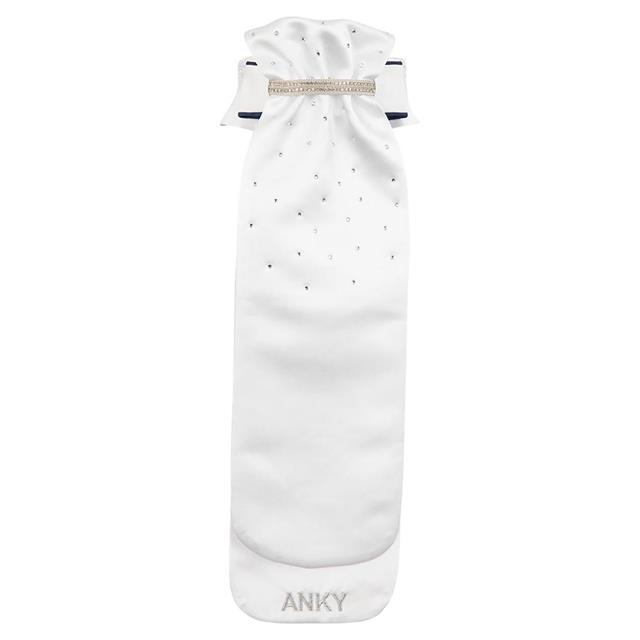 Cravate Multi-Fit Anky Blanc-bleu foncé