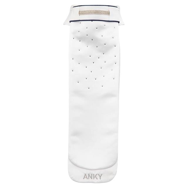 Cravate Multi-Fit Anky Blanc-bleu foncé