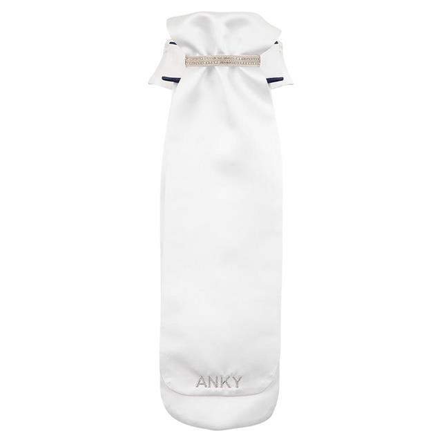 Cravate Multi-Fit Anky Blanc-bleu foncé