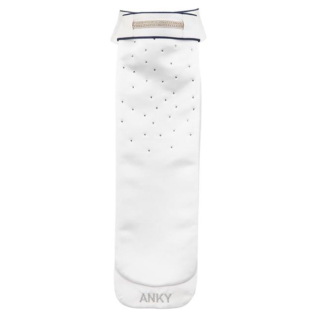 Cravate Multi-Fit Anky Blanc-bleu foncé