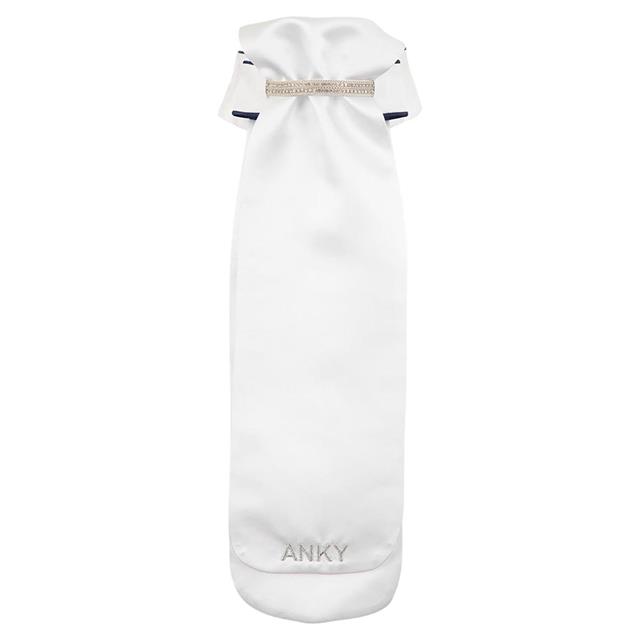 Cravate Multi-Fit Anky Blanc-bleu foncé