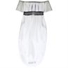Cravate Pleated Crown Anky Blanc