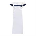 Cravate QChic QUUR  Blanc-bleu foncé