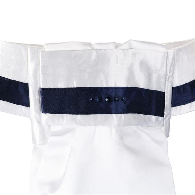 Cravate QChic QUUR  Blanc-bleu foncé