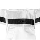 Cravate QChic QUUR  Blanc-noir