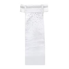 Cravate QGlamour QUUR  Blanc-argenté