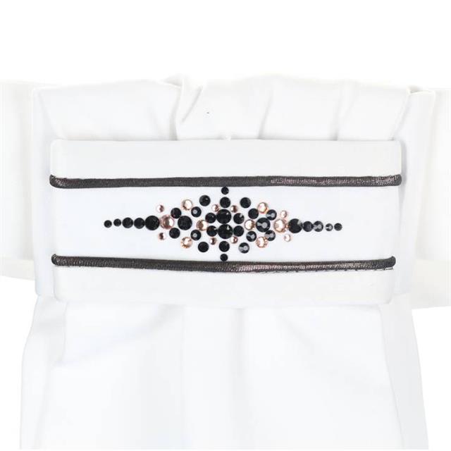 Cravate QIsabeau QUUR BLACK-WHITE/N