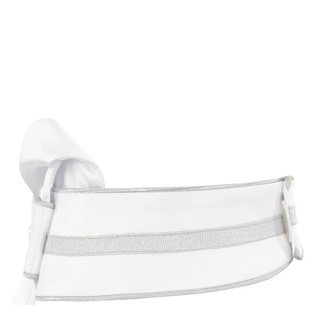 Cravate Stone-Deluxe Anky Blanc-argenté