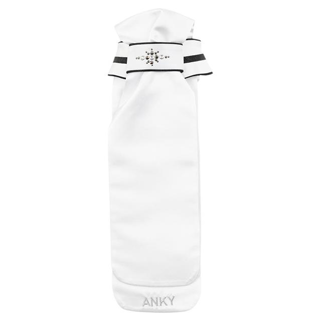 Cravate Stone-Deluxe Anky Blanc-noir