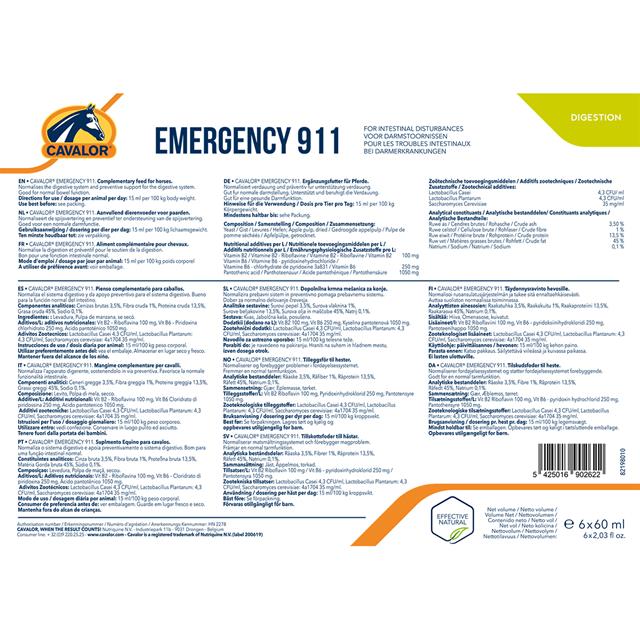 EMERGENCY 911 6-PACK CAVALOR Autre