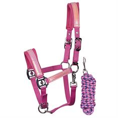 Ensemble Licol et Longe Diva Violet Harry's Horse Rose