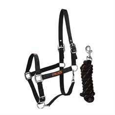 Ensemble Licol et Longe EJLogo Epplejeck Noir