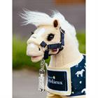 Ensemble licol et longe Toy Pony Lemon LeMieux Bleu foncé-jaune
