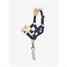 Ensemble licol et longe Toy Pony Lemon LeMieux Bleu foncé-jaune
